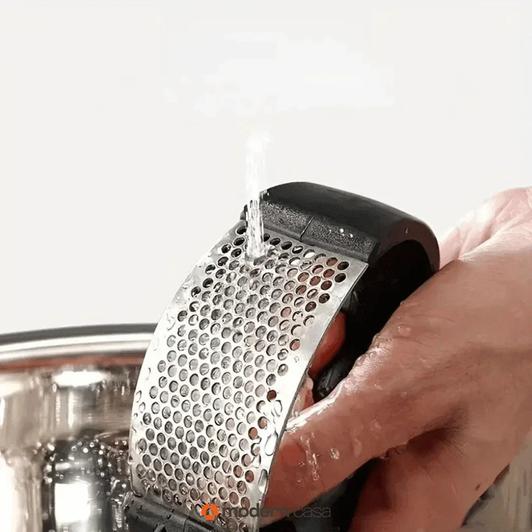 Stainless Steel Manual Garlic Press
