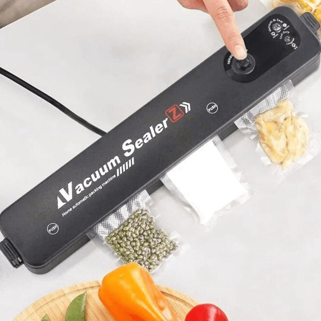 Portable Automatic Vacuum Sealer – Keeps Food Fresh for Up to 10 Times Longer