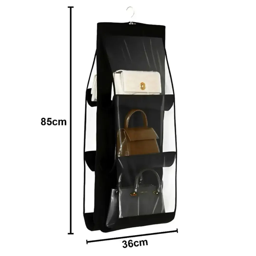 Multipurpose Bag Organiser with Hanger for Wardrobes