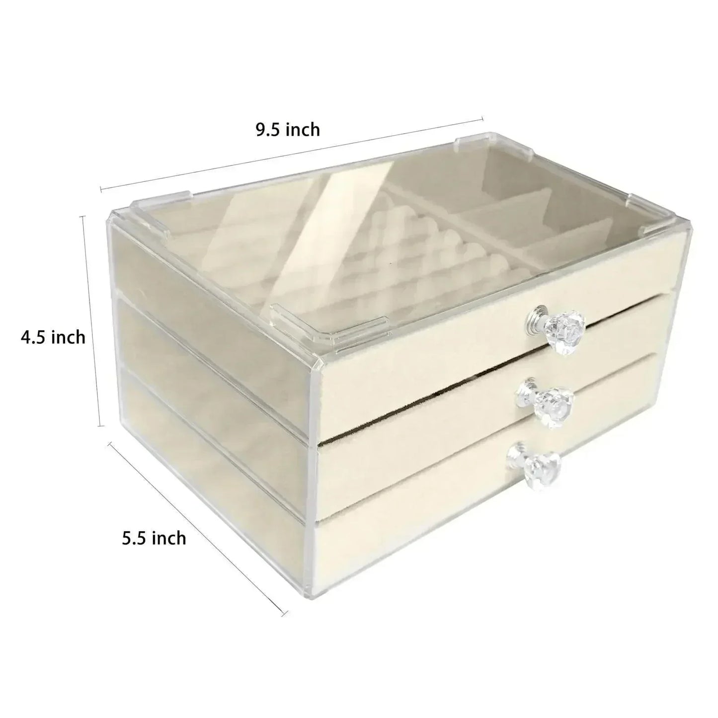 3-Tier Acrylic Jewellery Organiser