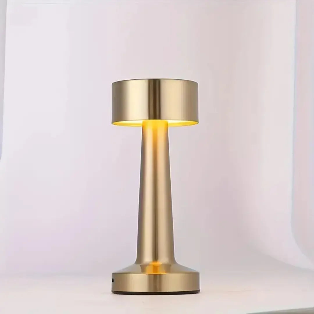 Rechargeable Metal Touch Table Lamp