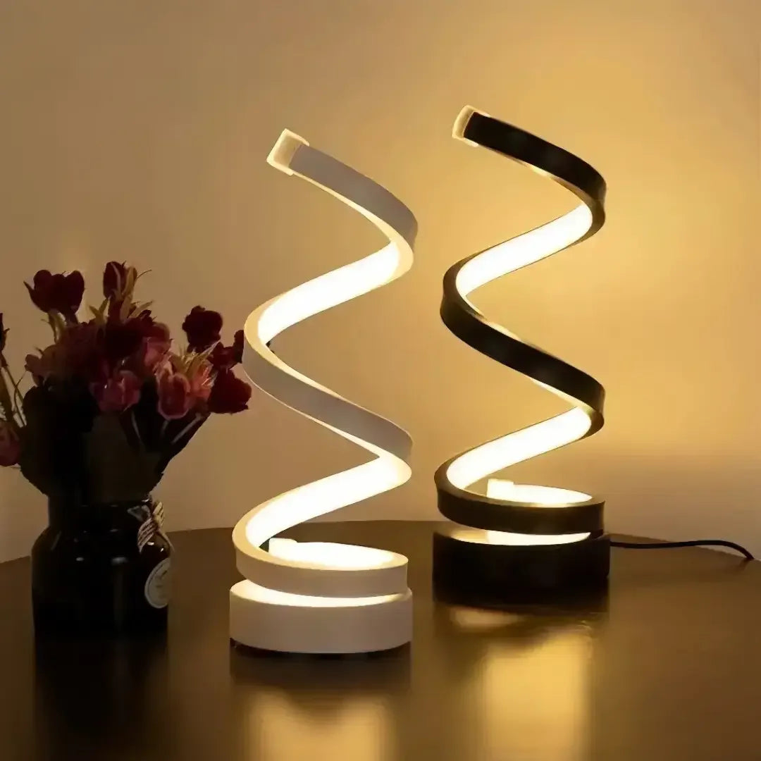 Classic Spiral LED Table Lamp