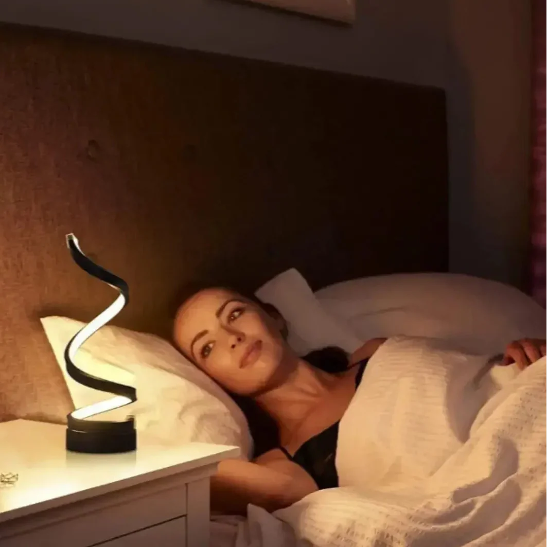 Classic Spiral LED Table Lamp