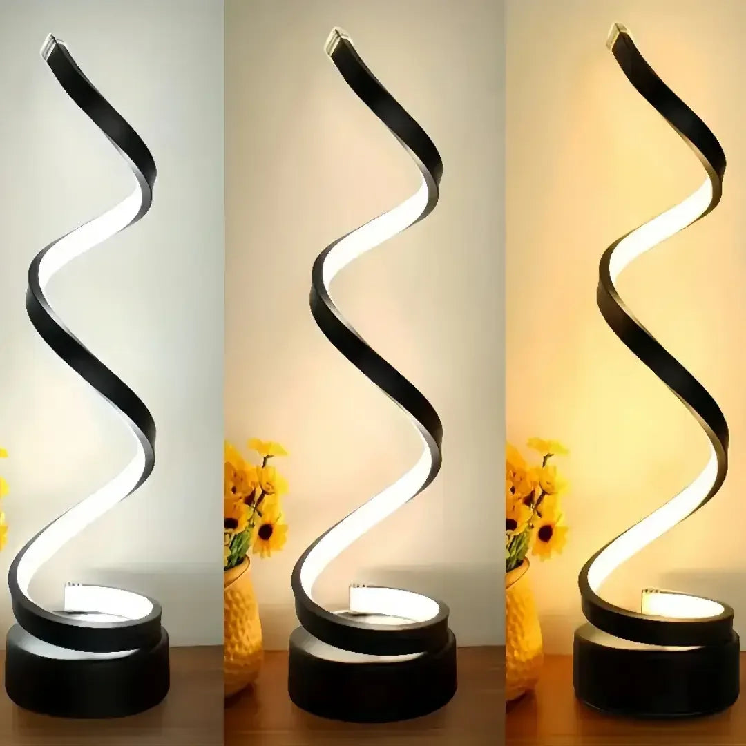 Classic Spiral LED Table Lamp