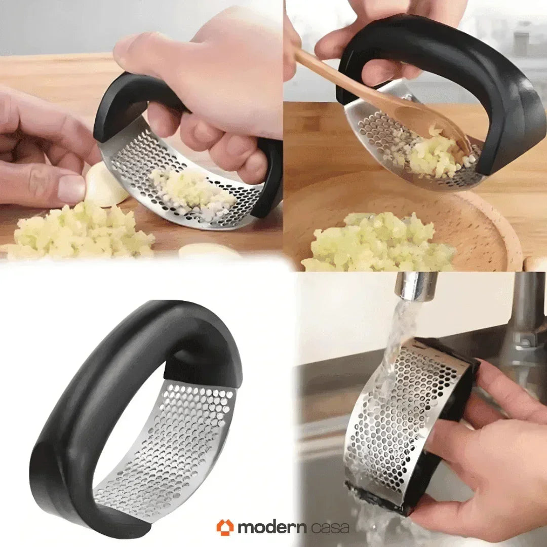 Stainless Steel Manual Garlic Press