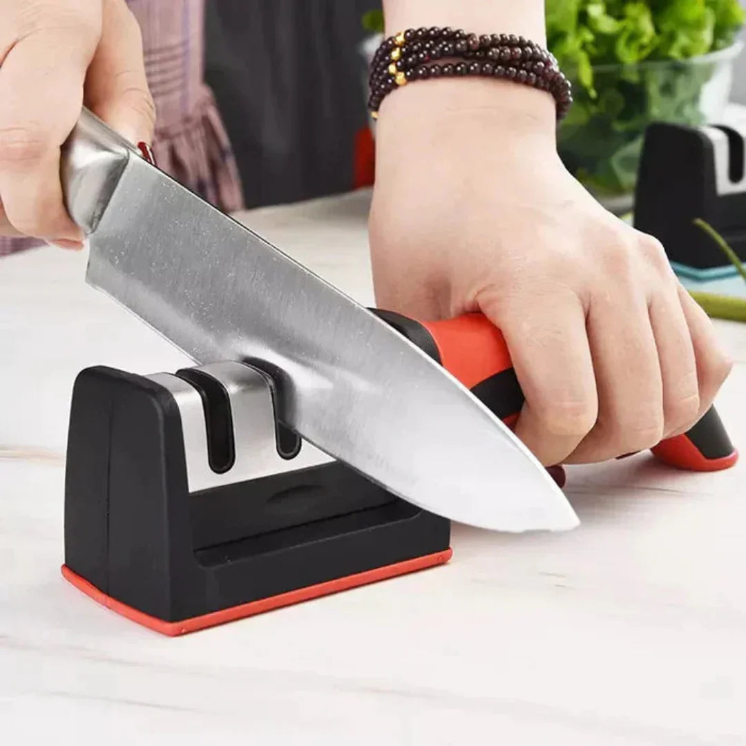 Professional 3-in-1 Knife and Scissors Sharpener