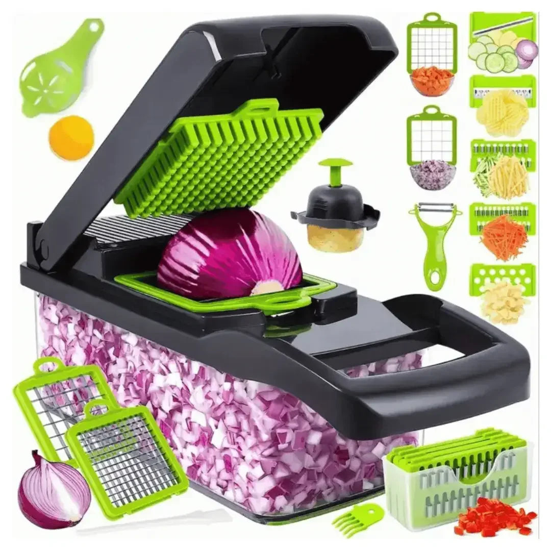 16-in-1 Multifunctional Vegetable Cutter and Slicer