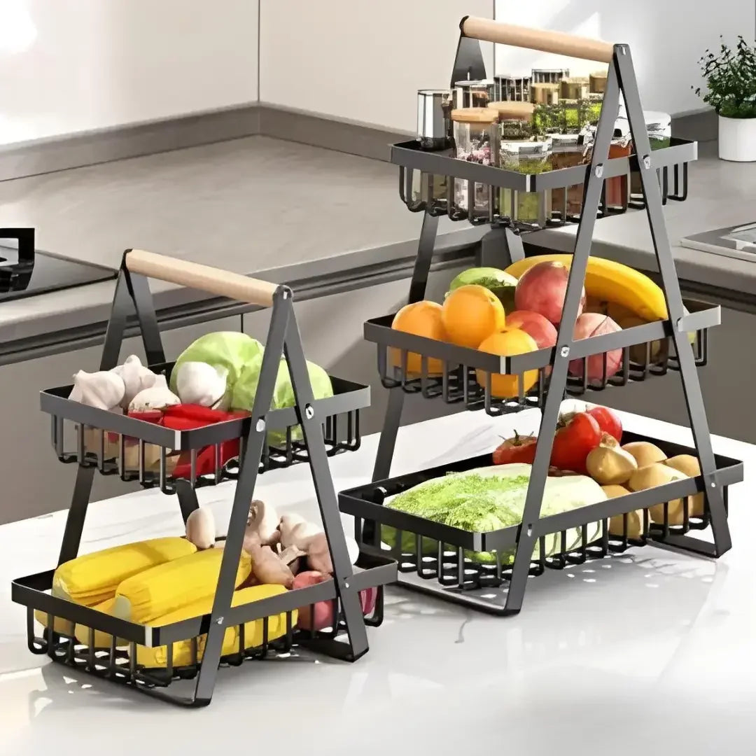 Metal Storage Basket – 2 or 3 tiers