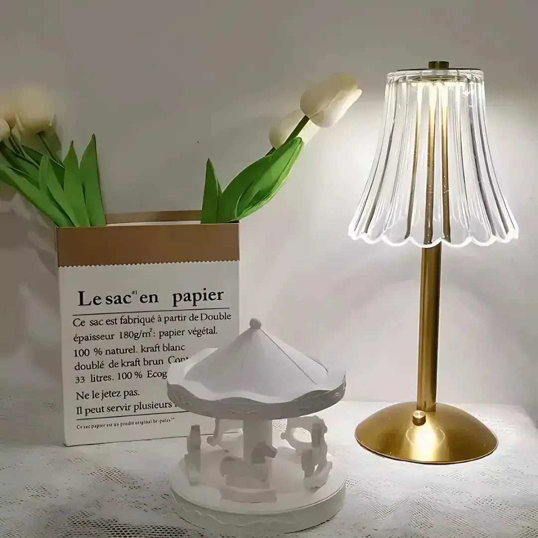 Rechargeable 3-Colour Touch-Control LED Table Lamp
