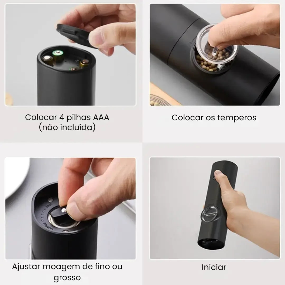 Automatic Salt and Pepper Grinder