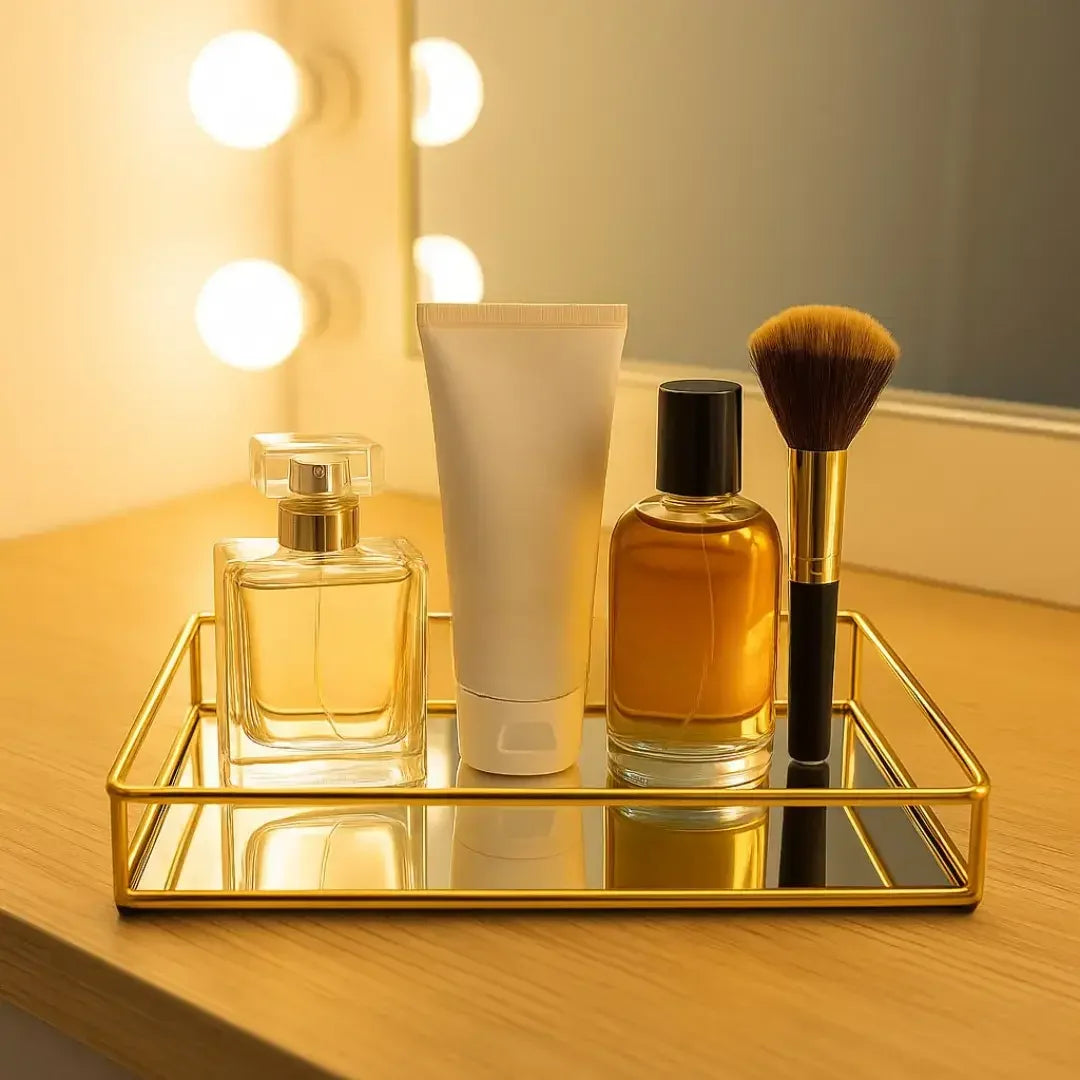 Luxury Decorative Tray with Mirror