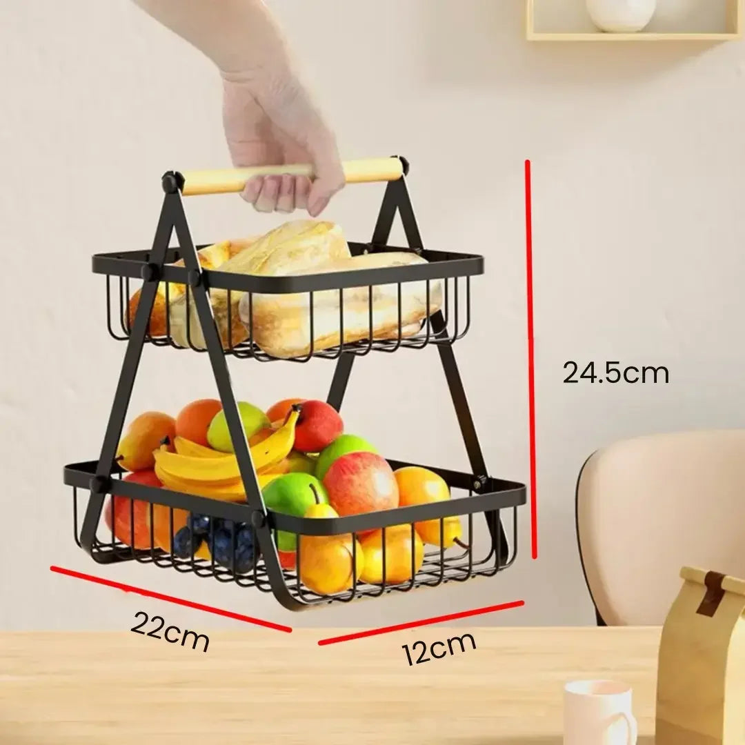 Metal Storage Basket – 2 or 3 tiers