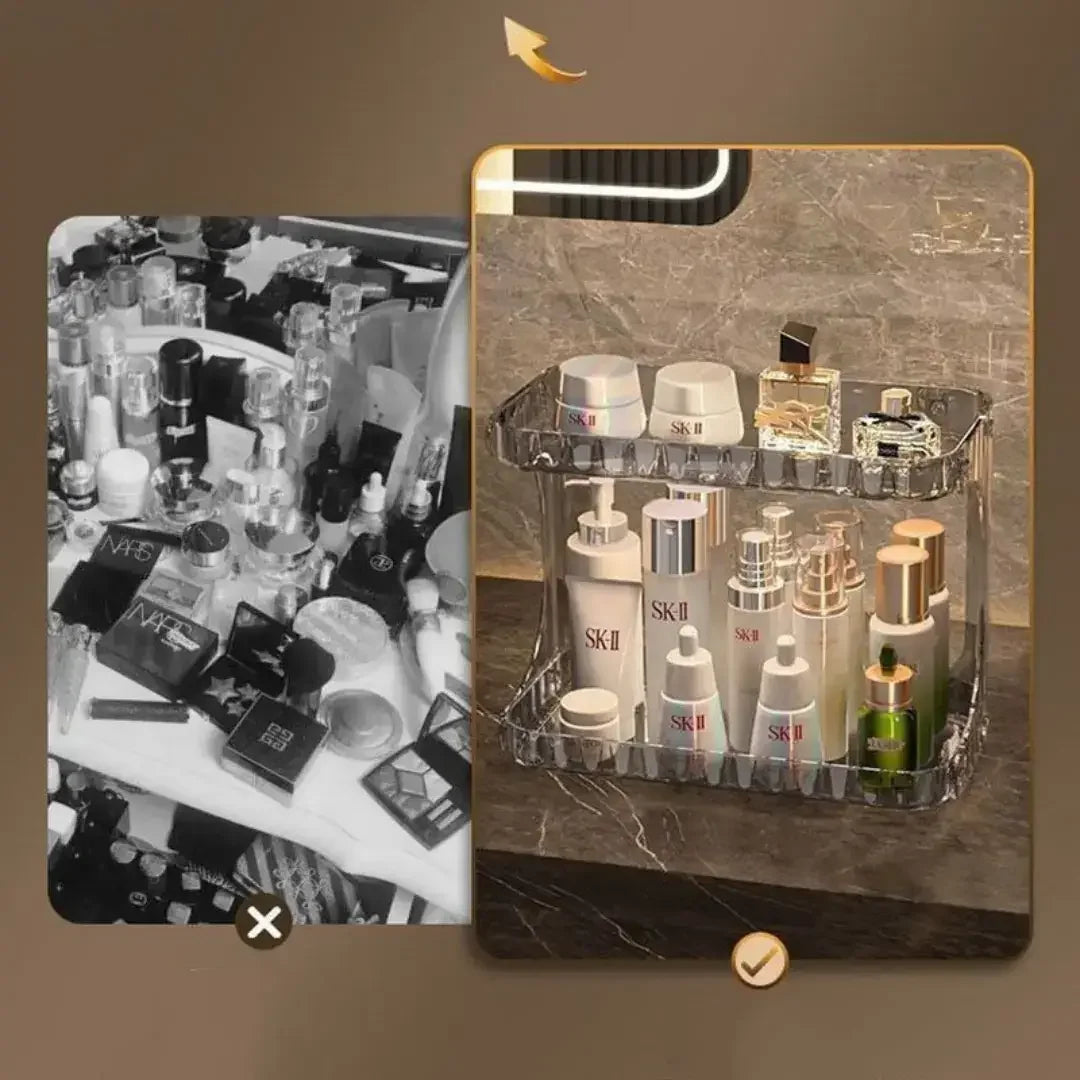 2-Tier Multi-purpose Acrylic Organiser