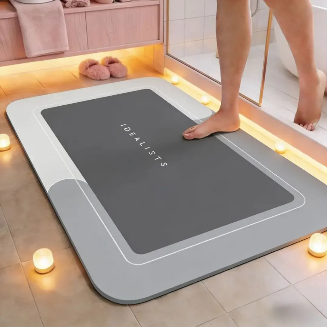 Absorbent, Non-Slip Magic Bathroom Mat
