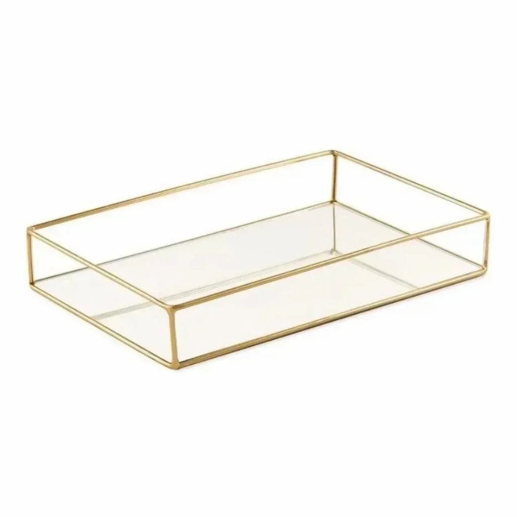 Luxury Decorative Tray with Mirror