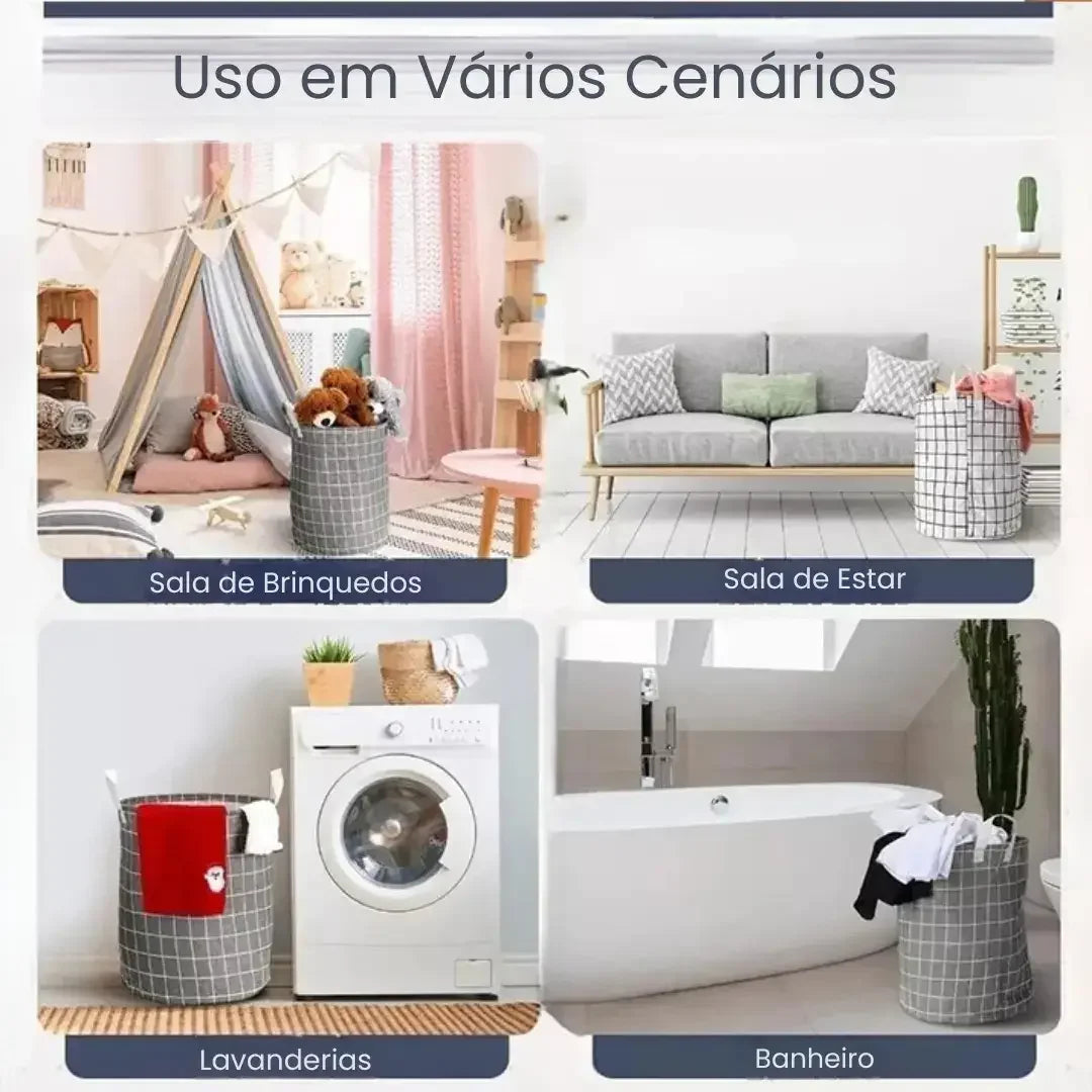 Foldable Multi-purpose Organiser Basket