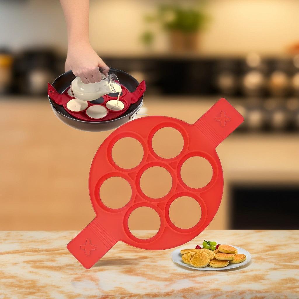 Non-stick Silicone Pancake Mould – Buy 2, Get 3
