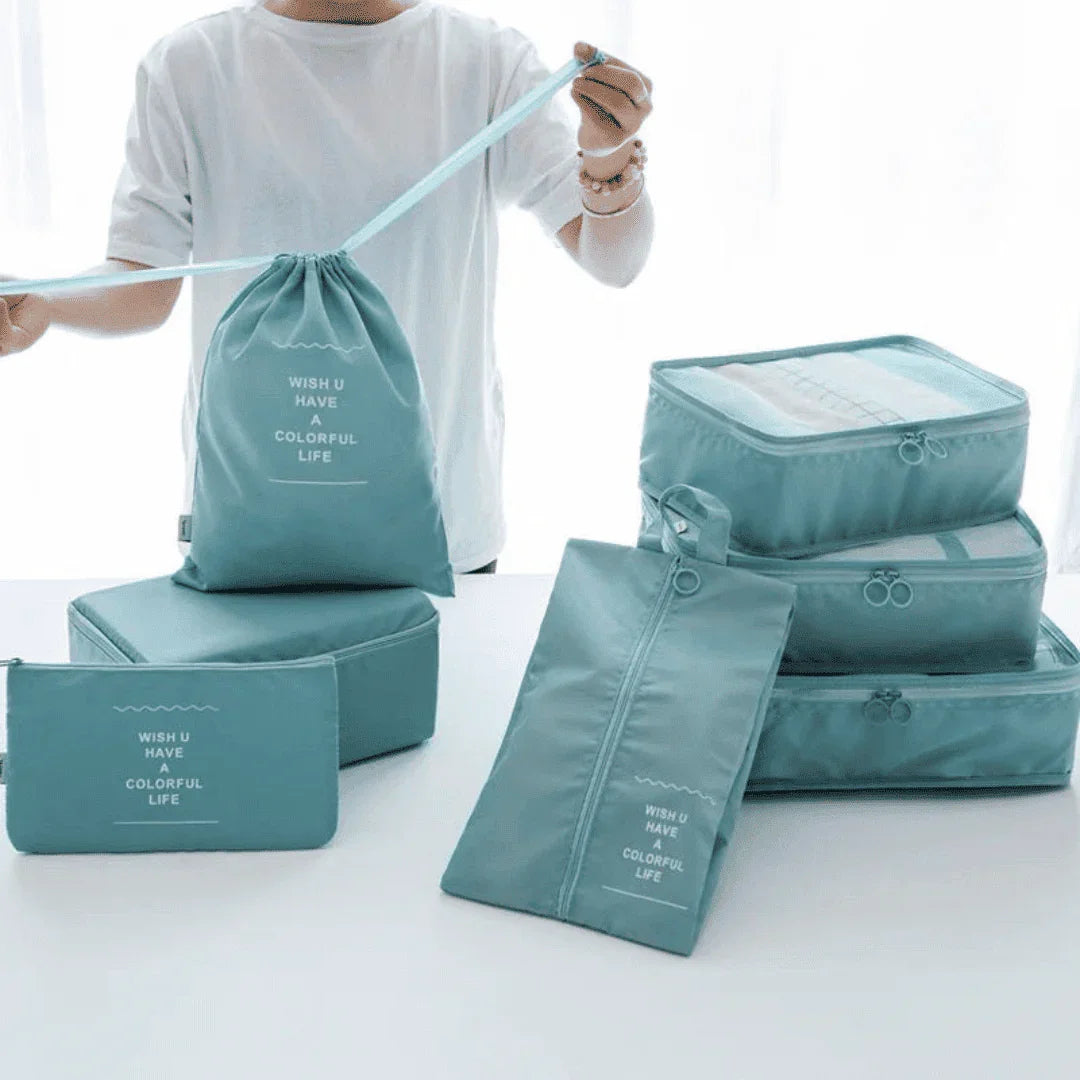 Organiser Pouch Set for Suitcases – Buy 5, Get 7