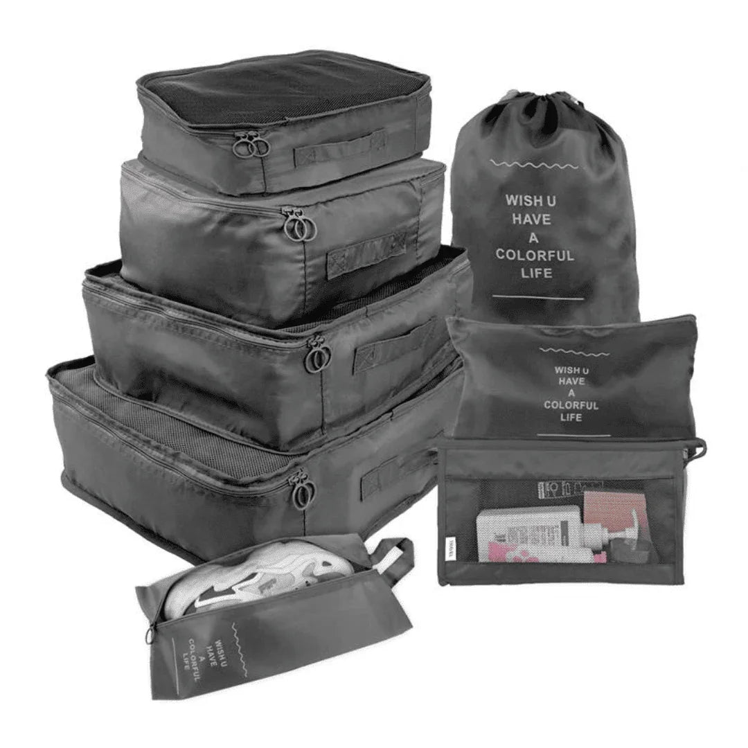 Organiser Pouch Set for Suitcases – Buy 5, Get 7