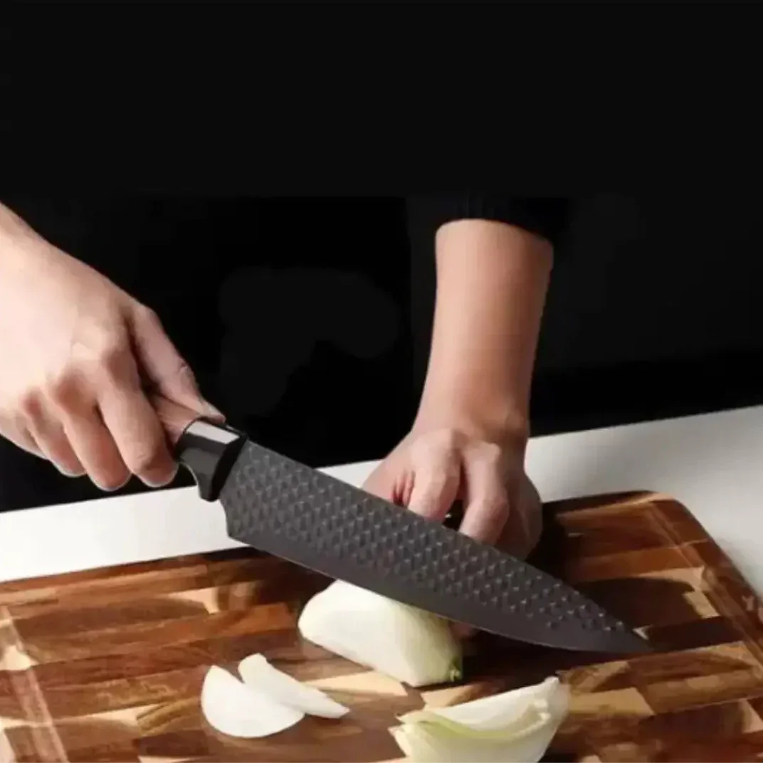 6-Piece Knife Set with Scissors and Peeler