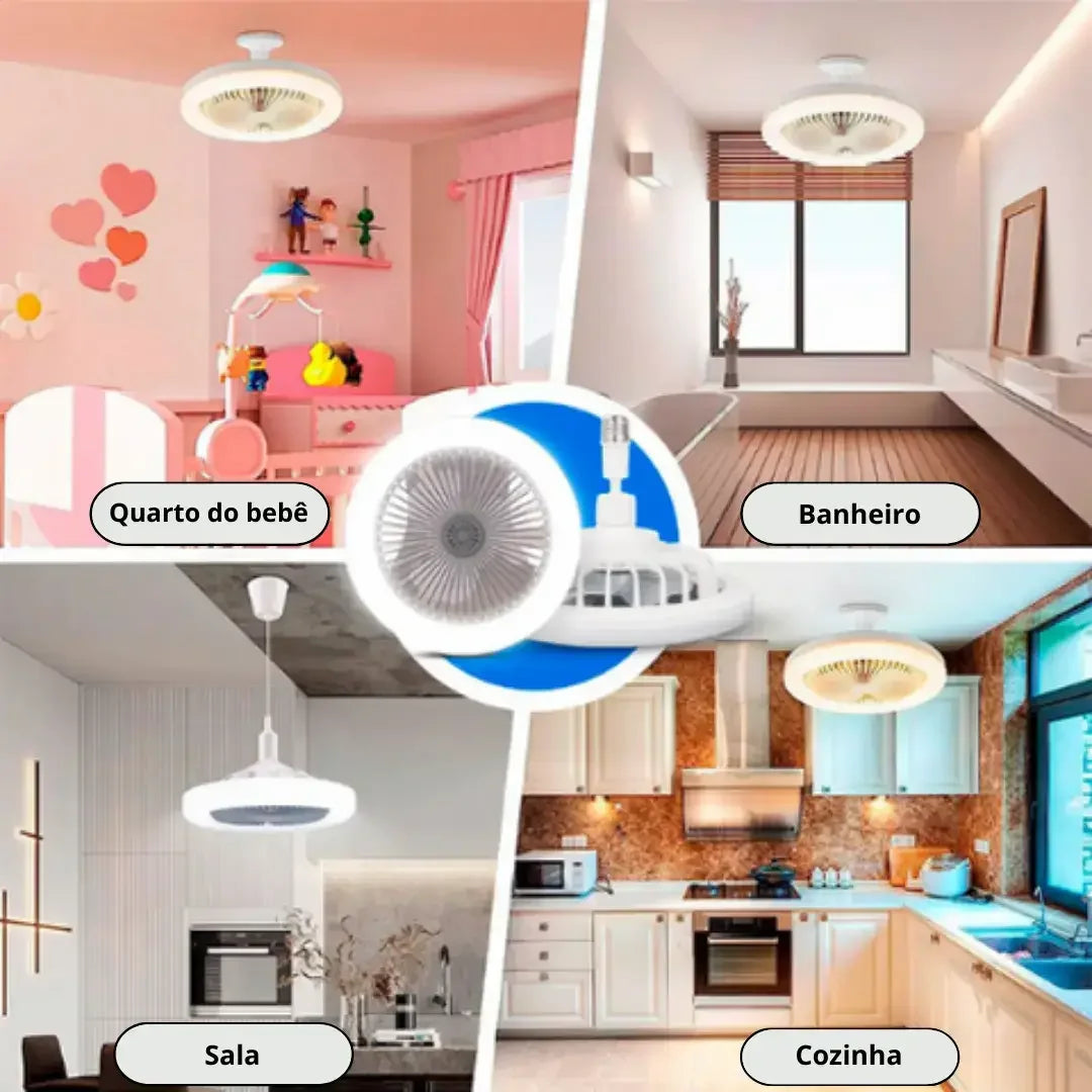 Ceiling Fan Light with Remote Control