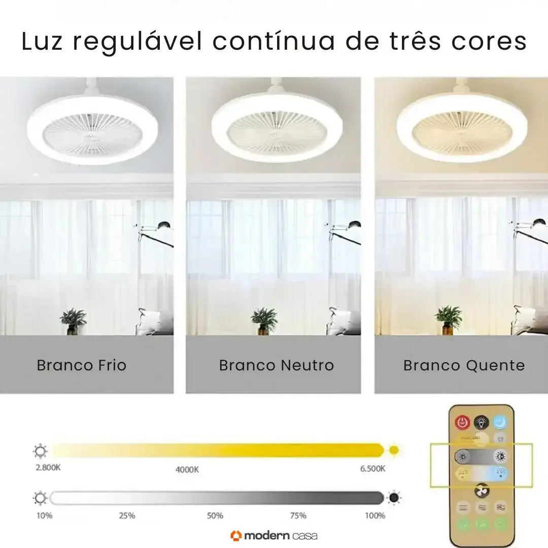 Ceiling Fan Light with Remote Control