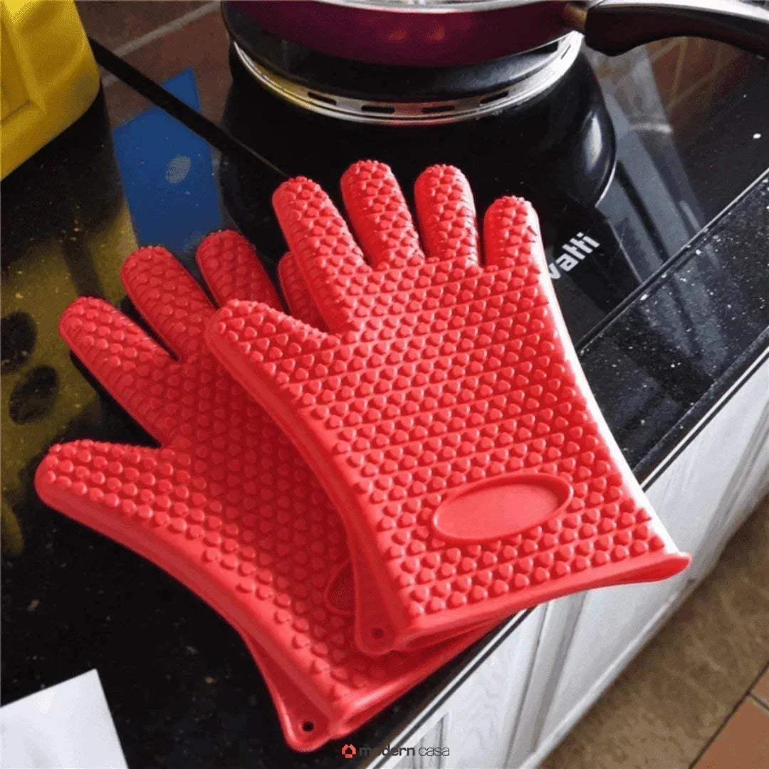 High-Temperature Silicone Glove