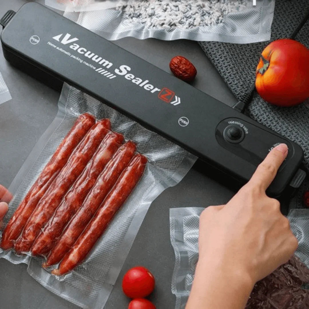 Portable Automatic Vacuum Sealer – Keeps Food Fresh for Up to 10 Times Longer