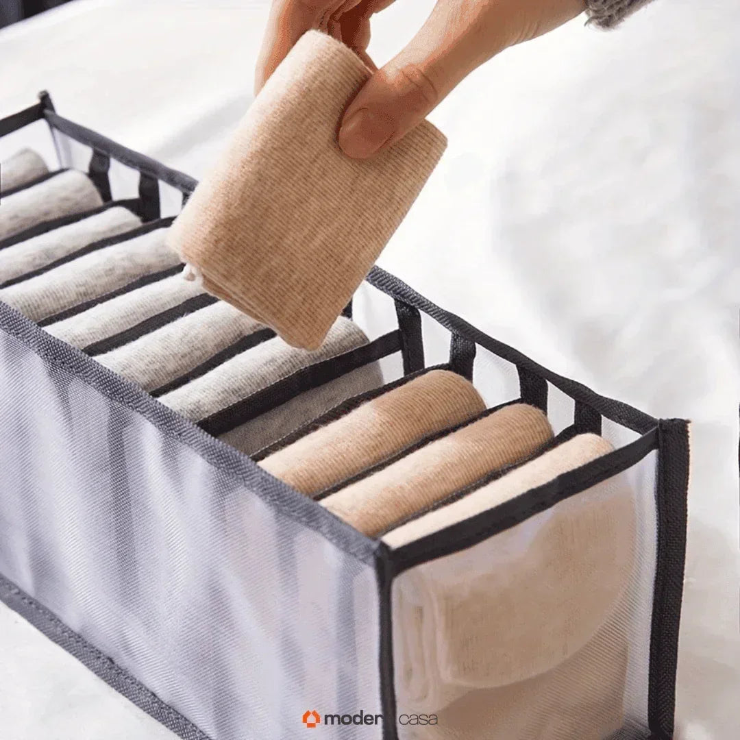 Honeycomb-Style Underwear Organiser – 3-Piece Set