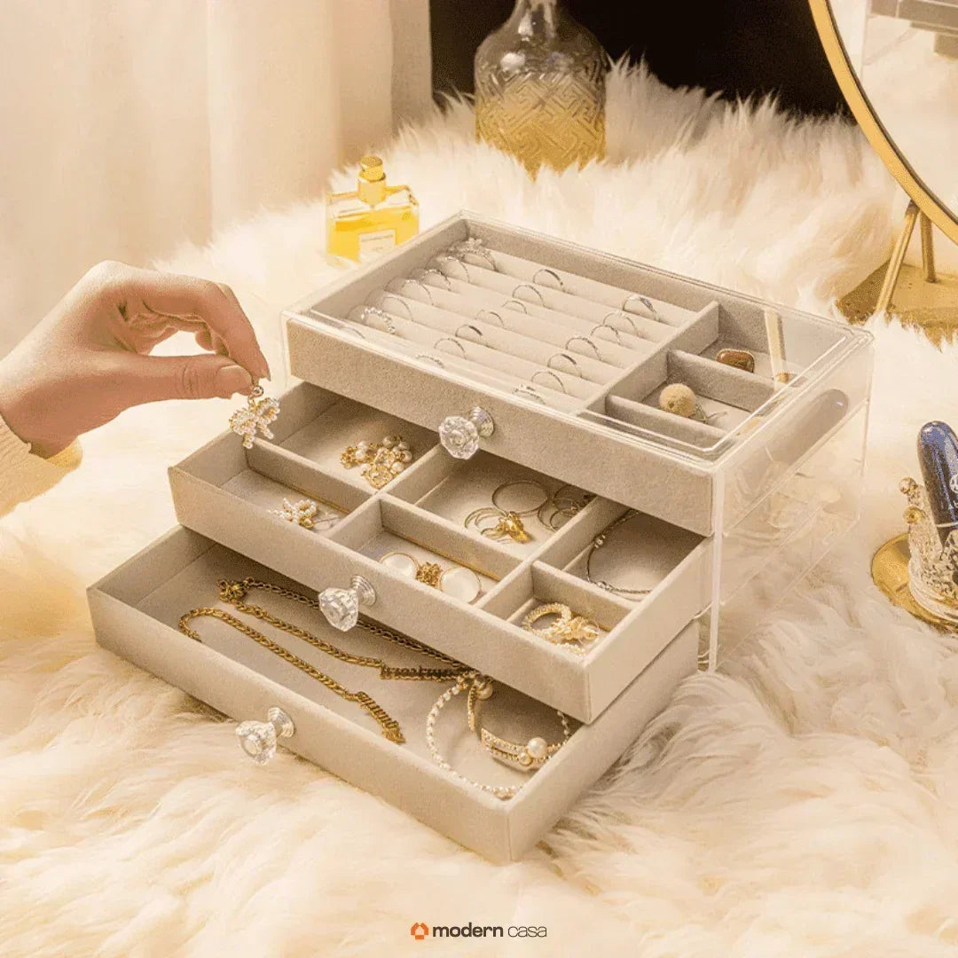 3-Tier Acrylic Jewellery Organiser
