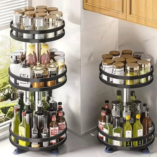 Rotating Spice and Condiment Organiser
