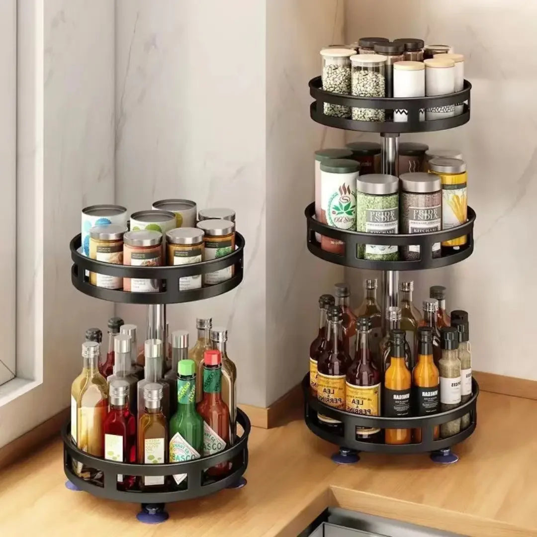 Rotating Spice and Condiment Organiser