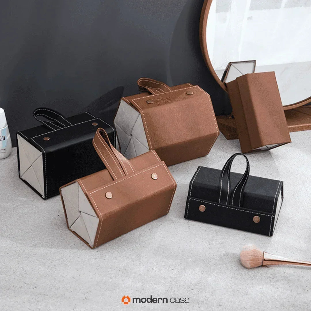 Foldable Glasses Organiser with Compartments