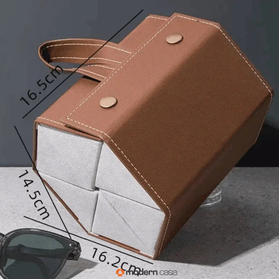 Foldable Glasses Organiser with Compartments