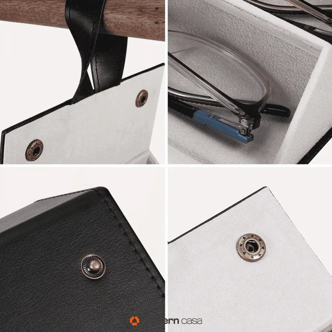 Foldable Glasses Organiser with Compartments