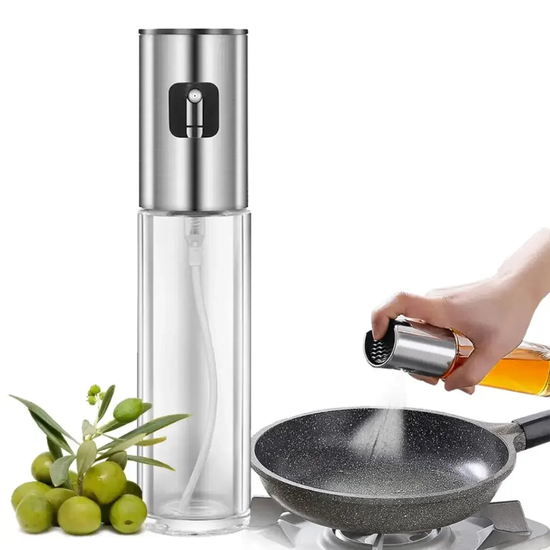 Spray Bottle for Oil, Olive Oil and Seasonings