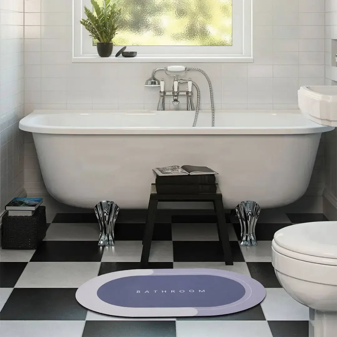 Absorbent, Non-Slip Magic Bathroom Mat