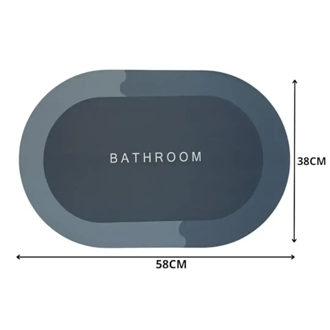 Absorbent, Non-Slip Magic Bathroom Mat